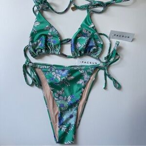 PacSun Floral Bikini